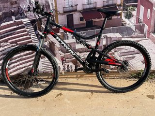 Bicicleta B.Twin 520S doble suspensión talla XL