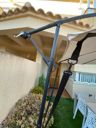 Sombrilla de Jardín Beige