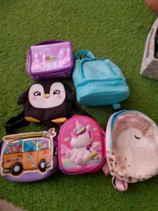 Lote de 5 Mochilas Infantiles