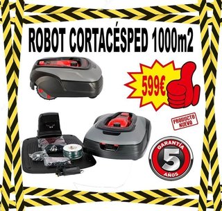 ROBOT CORTACÉSPED 1000m2