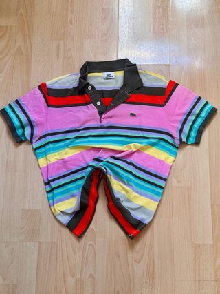 Polo Lacoste Vintage Multicolor
