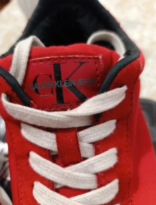 Zapatillas Calvin Klein Rojas