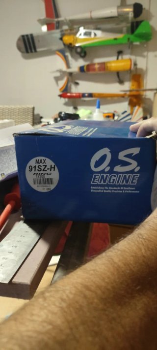 Motore Elicottero OS 91 RZ
