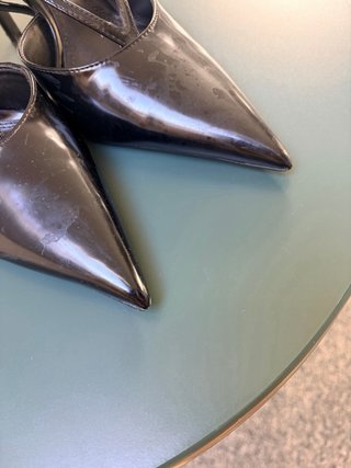 Zapatos de tacón Zara negros