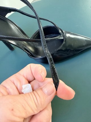 Zapatos de tacón Zara negros