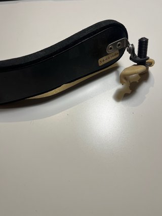Costilla para violín moldeable