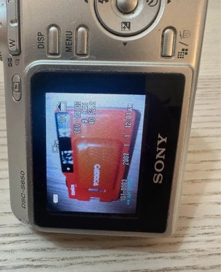 Sony Cyber-shot DSC-S650 Cámara Digital Y2K