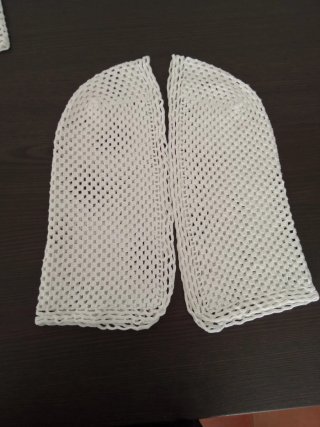 3 Pares. Protectores Brazos de Sofá de Ganchillo
