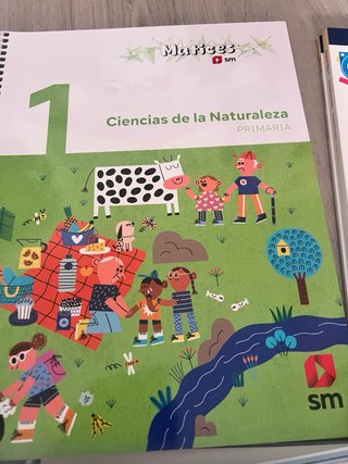 Libros de primero de primaria sin usar y nuevos