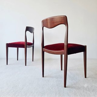 2 sillas estilo Niels Otto Møller | Vintage 70s