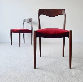 2 sillas estilo Niels Otto Møller | Vintage 70s
