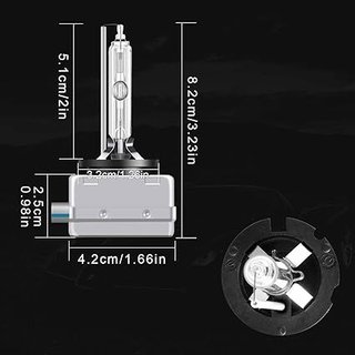 WinPower D8S Bombilla Faro Coche Xenon 35W