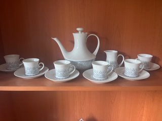 Juego de Café de Porcelana