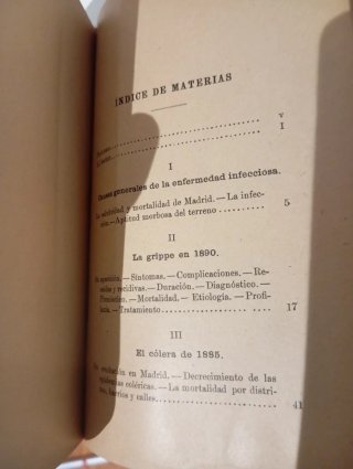 Las enfermedades infecciosas en Madrid