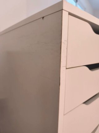 Cajonera blanca Ikea 6 cajones