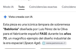 Lámpara de diseño Fase