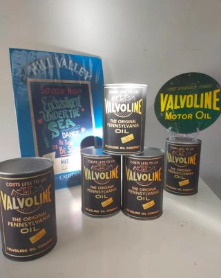 Lata Valvoline Regreso al Futuro