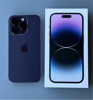 iPhone 14 Pro 256 GB Morado — Impecable