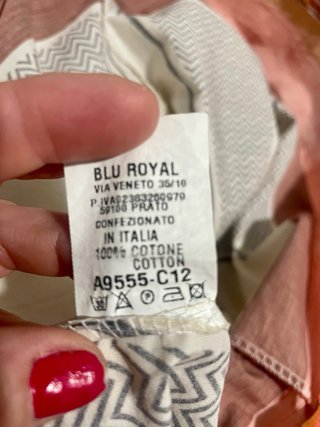 Blusa de algodón con estampado