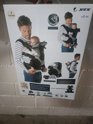 Mochila Portabebés Jane Ergonómica 3 Posiciones