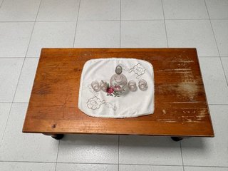 Mesita Vintage de Madera