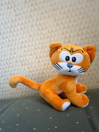 Peluche Gato Naranja de Los Pitufos