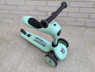 Bicicletta Sawyer e monopattino Scoot and Ride