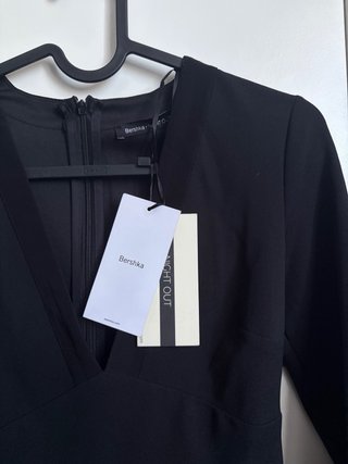 Mono negro corto Bershka talla XS