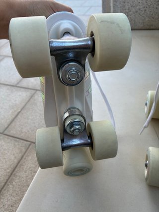 Patines Oxelo Bota T.34 Blanco. Puestos 3 veces