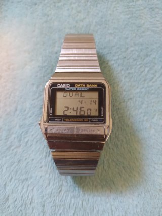 Reloj Casio Data Bank Dual Telememo 30