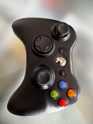 Mando Inalámbrico Xbox 360 Negro