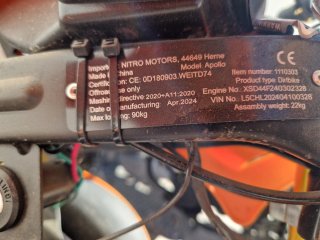 Moto de Gasolina para Niños