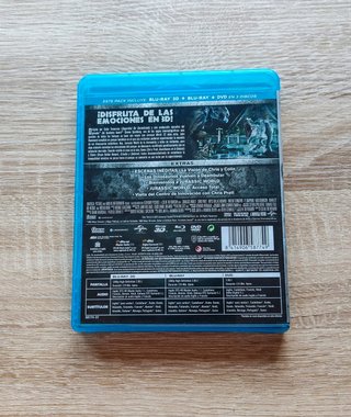 Jurassic World 3D Película Blu Ray