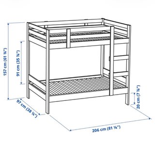 Litera IKEA Mydal - como nueva!