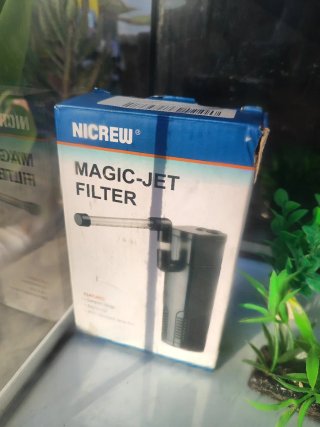 Pecera Cubo 20 Litros con Filtro