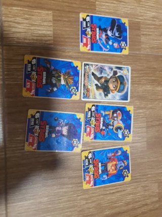Lote de 5 Cromos Brawl Stars