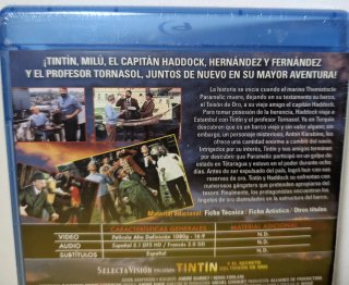 TINTÍN y el secreto del toisón de oro (B-Ray+DVD)