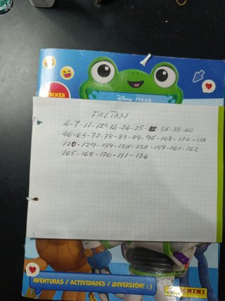 Cromos Toy Story 5 - Cambio