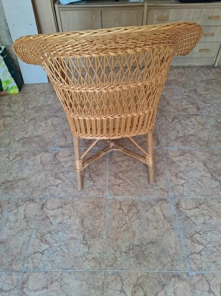 Sillón de Mimbre