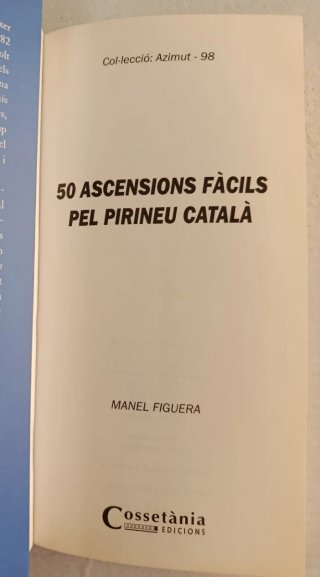 50 ascensions fàcils pel Pirineu català