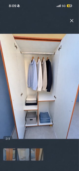 LIQUIDACION MUDANZA Armario de 2 puertas grande!