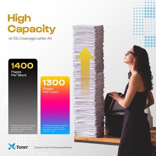 X-TONER 203A TÓNER HP 4 COLORES CF540A 1400 PÁGINA