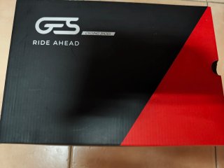 Zapatillas Ciclismo GES Vantage Negras Rojas