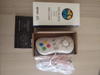 Neo Geo mini y mando
