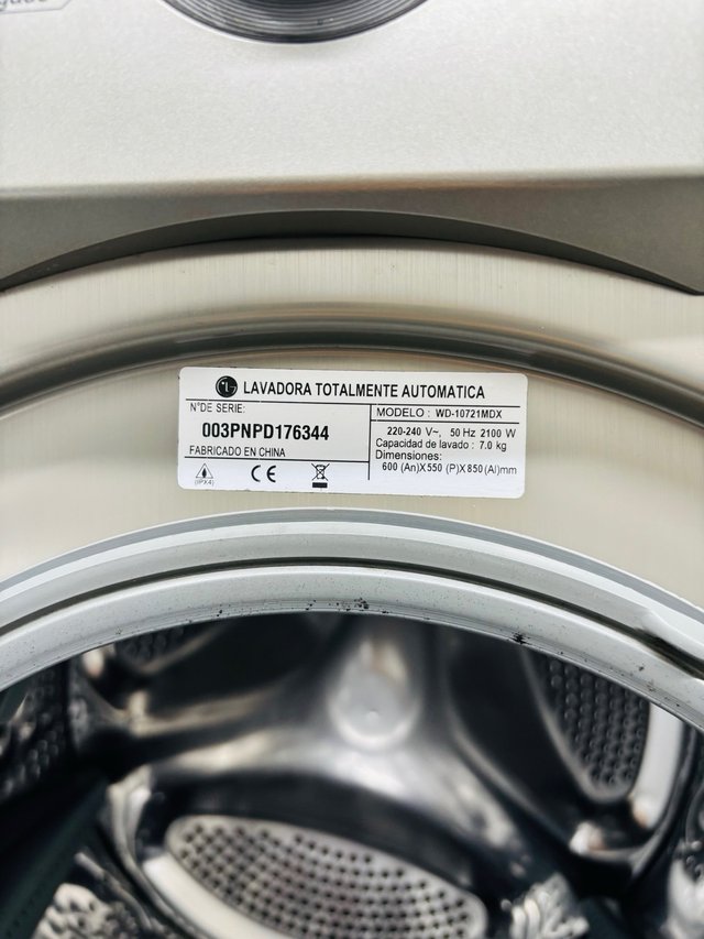 Lavadora LG Direct Drive 7kg