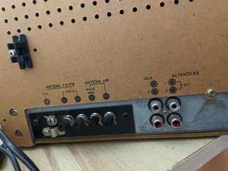 Tocadiscos ELBE con Radio y Doble Pletina
