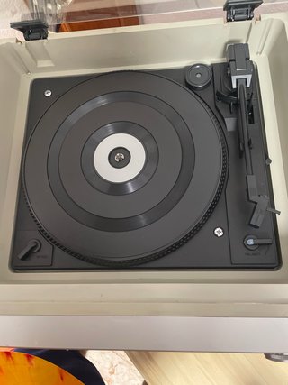 Tocadiscos ELBE con Radio y Doble Pletina
