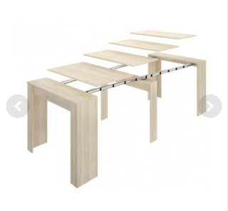 Mesa de comedor extensible madera