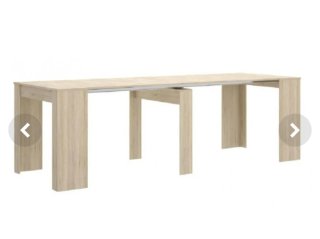 Mesa de comedor extensible madera