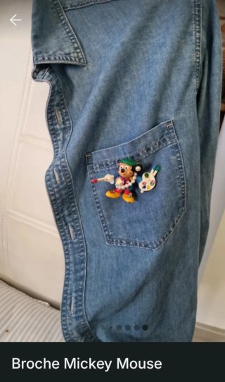 Broche Mickey Mouse Artista